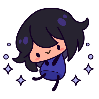 Potato Blu Plushie Keychain